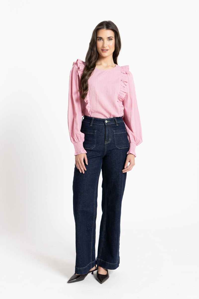 Resilient Top Pink Sparkle