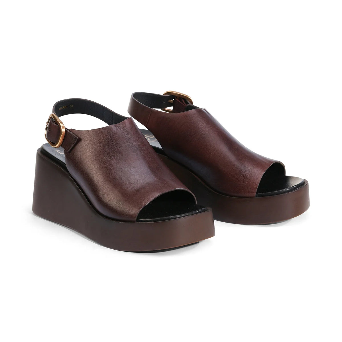 Ariani Chestnut Platform Sandal