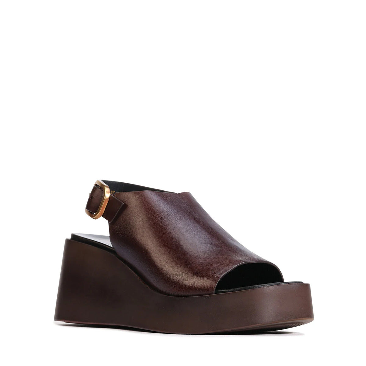 Ariani Chestnut Platform Sandal