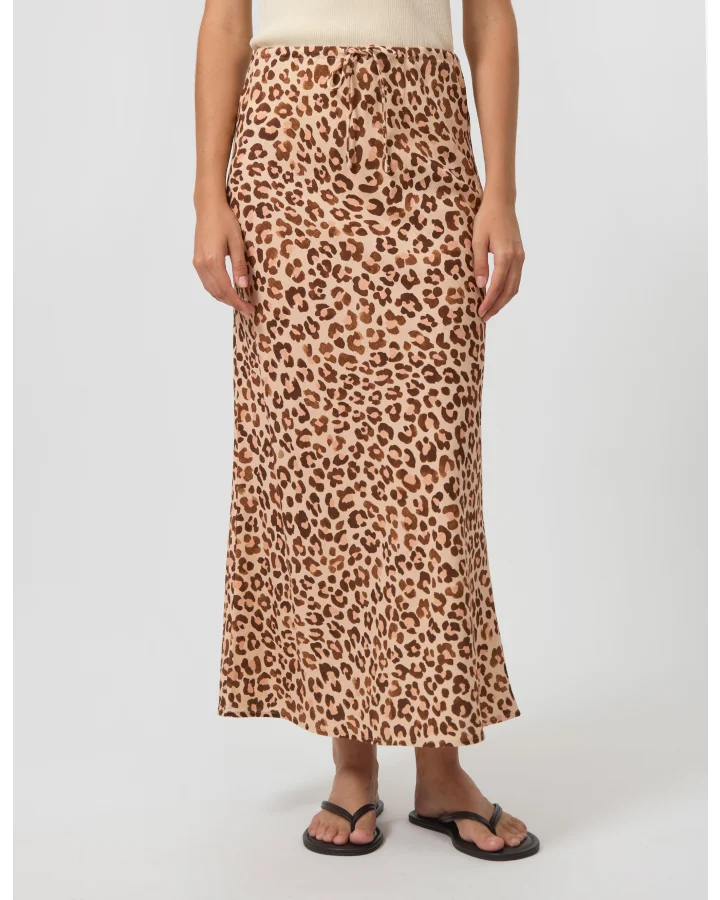 Brenda Skirt Femme Leopard