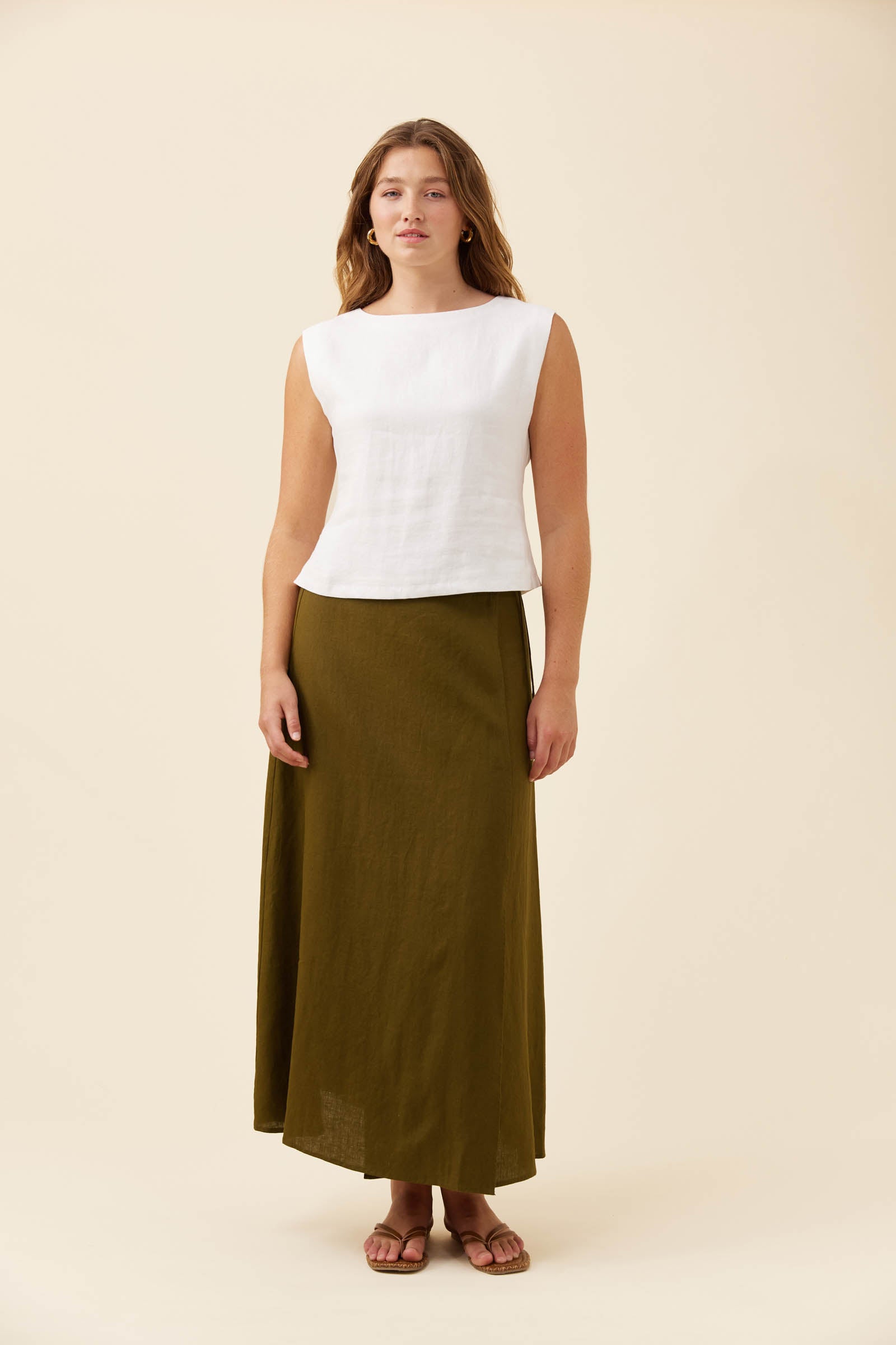 Anita Tank White