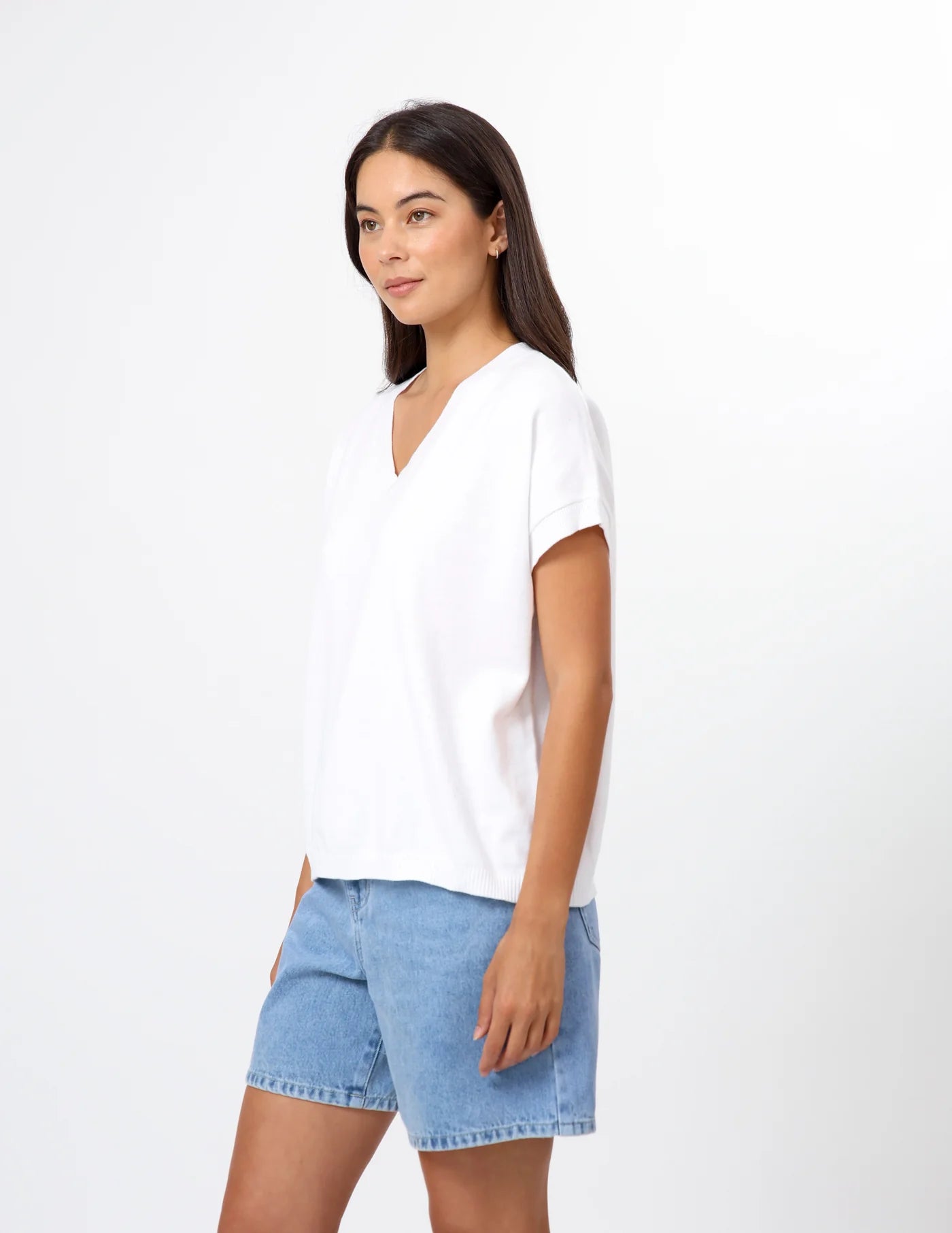 Lily Top White