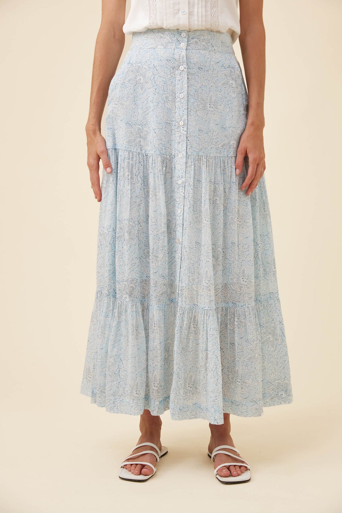 Wilma Skirt Light Blue