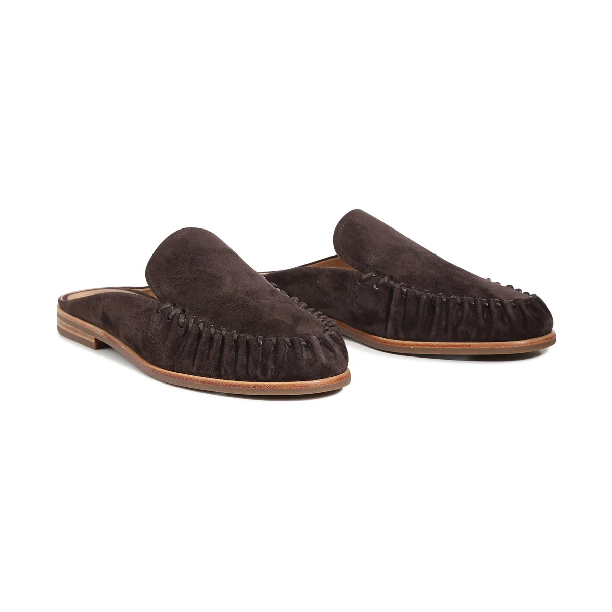 Mocc Cocoa Suede Mule