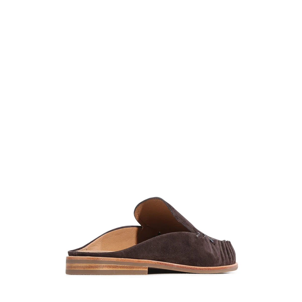 Mocc Cocoa Suede Mule