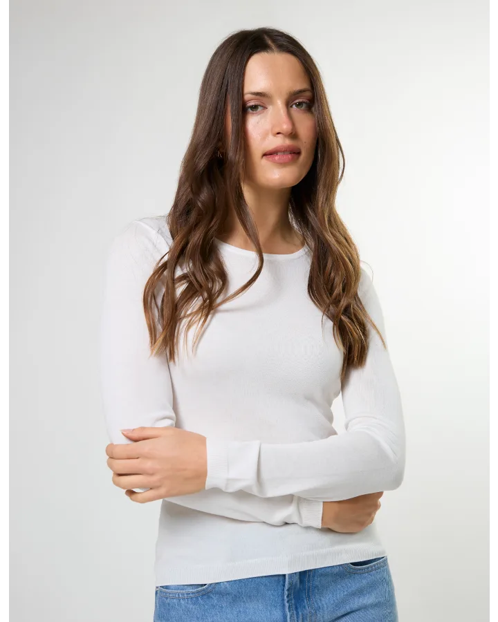 Stella + Gemma Base Knit Ivory