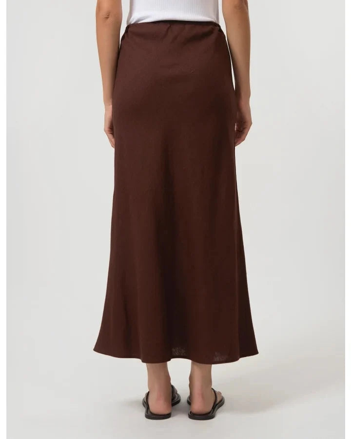 Brenda Skirt Chocolate