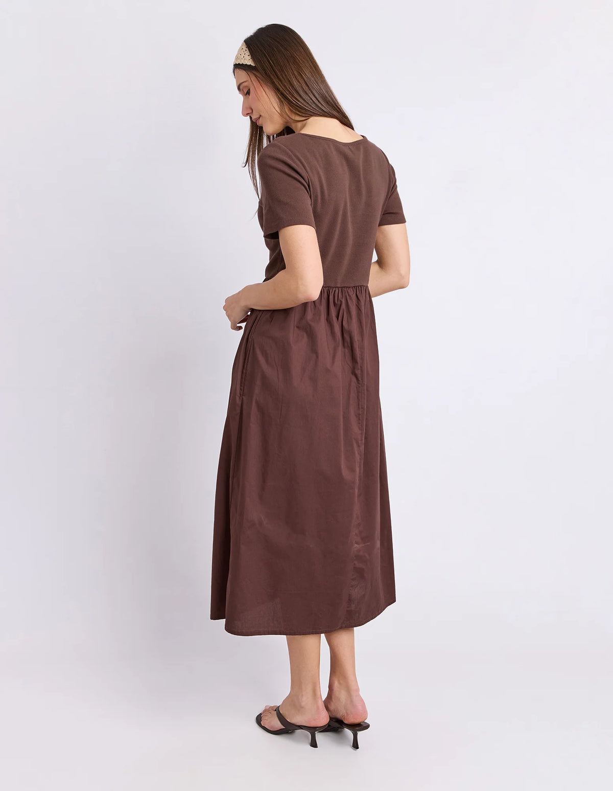 Ella Dress Chocolate