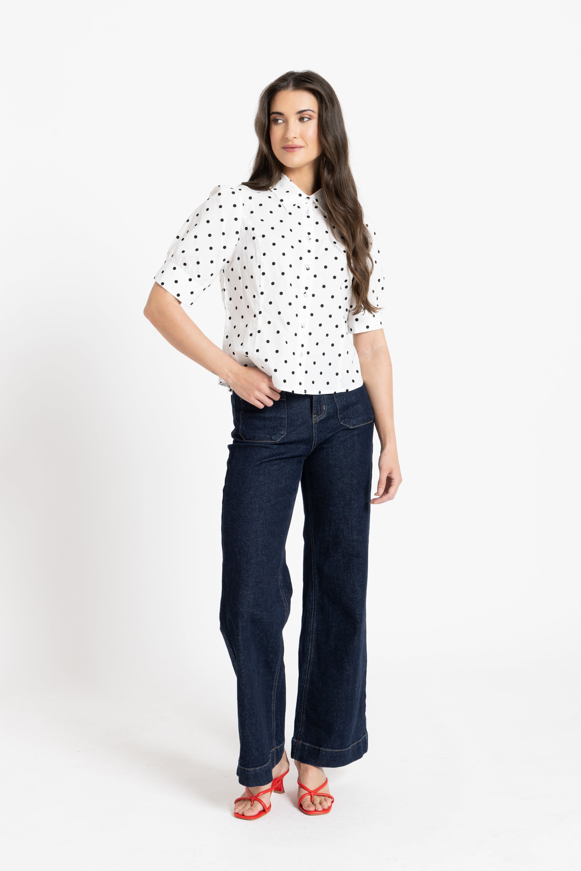 Dinner Date Shirt Vanilla Spot