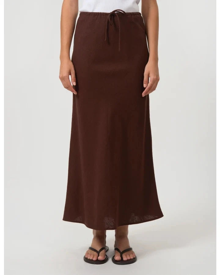 Brenda Skirt Chocolate