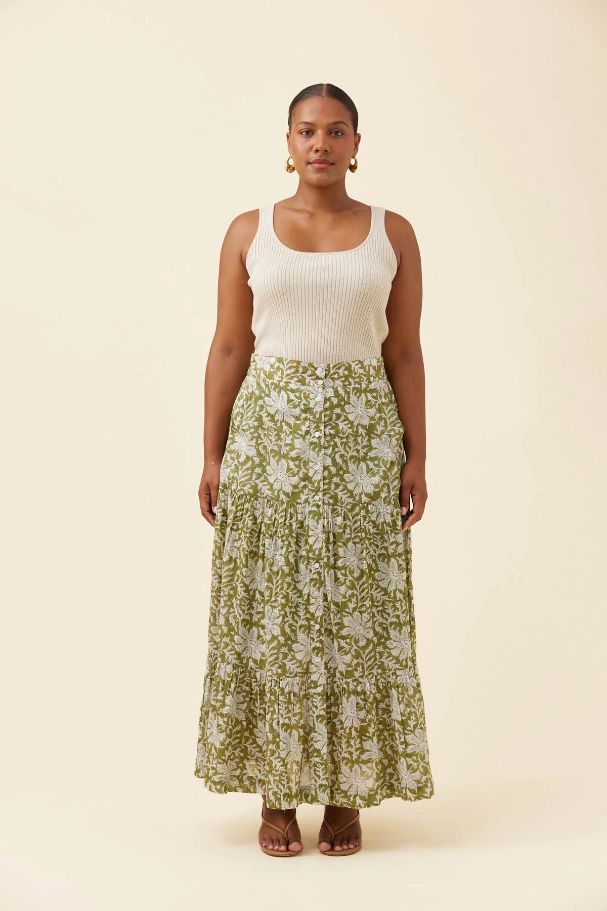 Wilma Skirt Olive