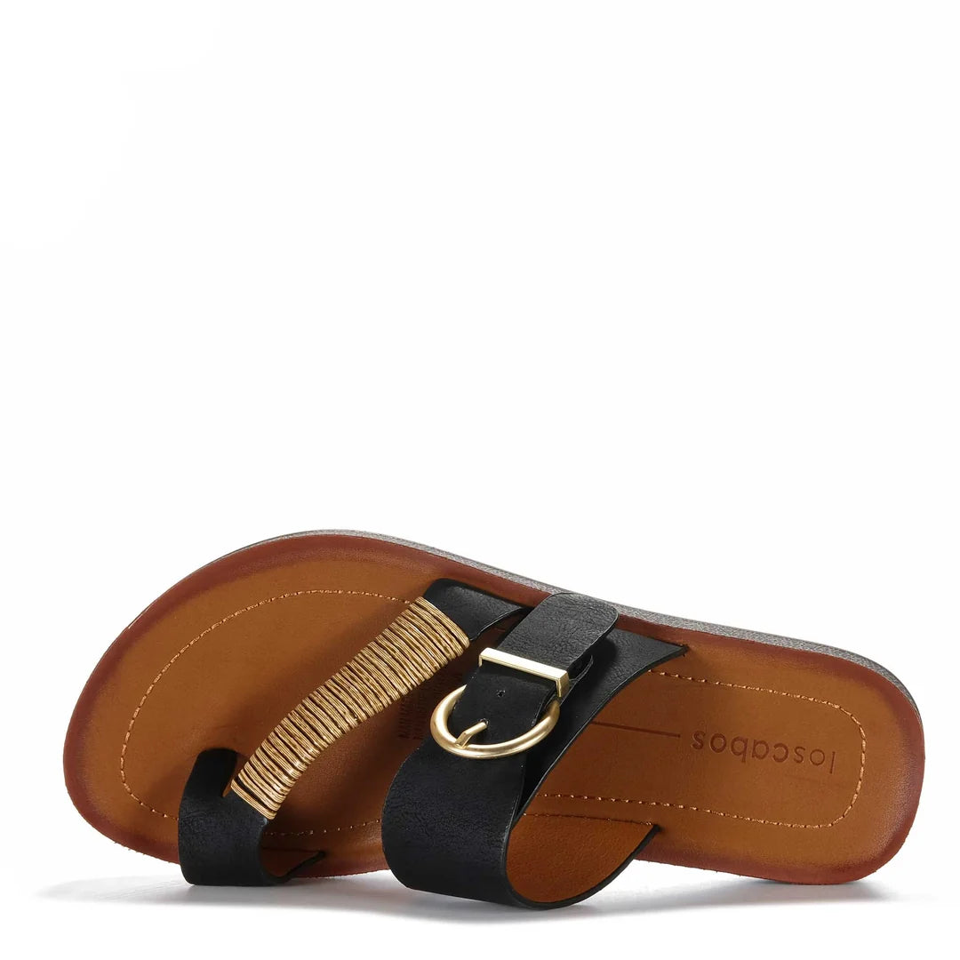 Bria Wide Sandal Black