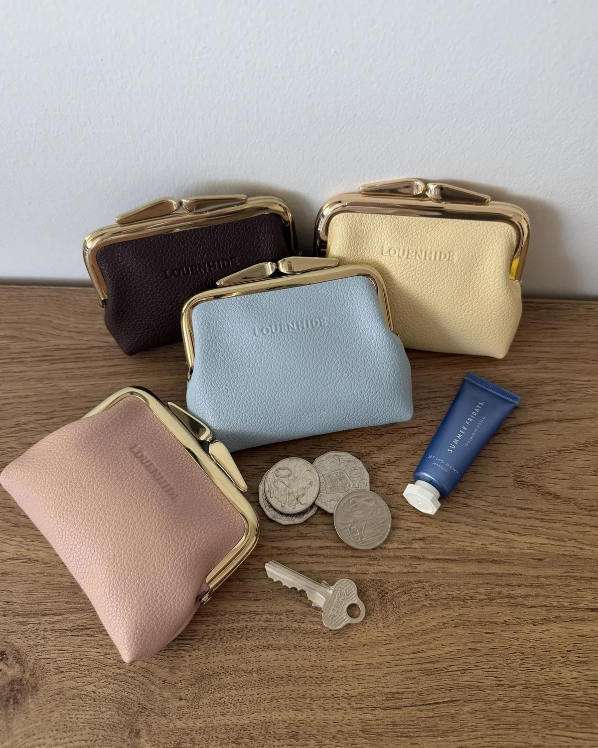 Louenhide Ponto Purse Chocolate