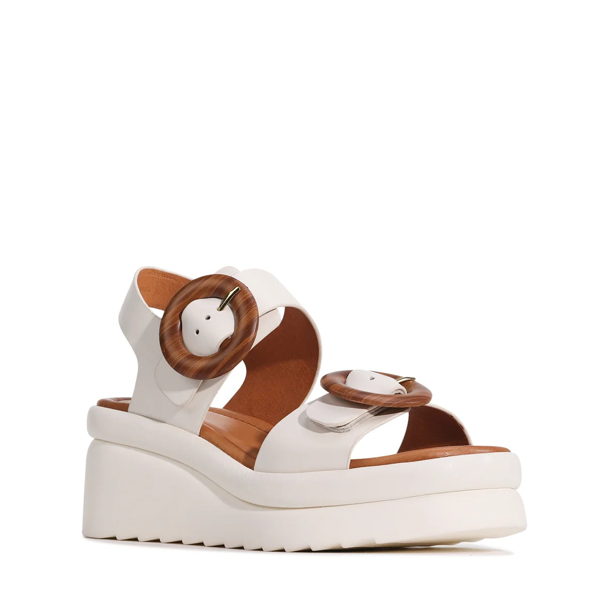 Menorcas Wedge Sandal Bone