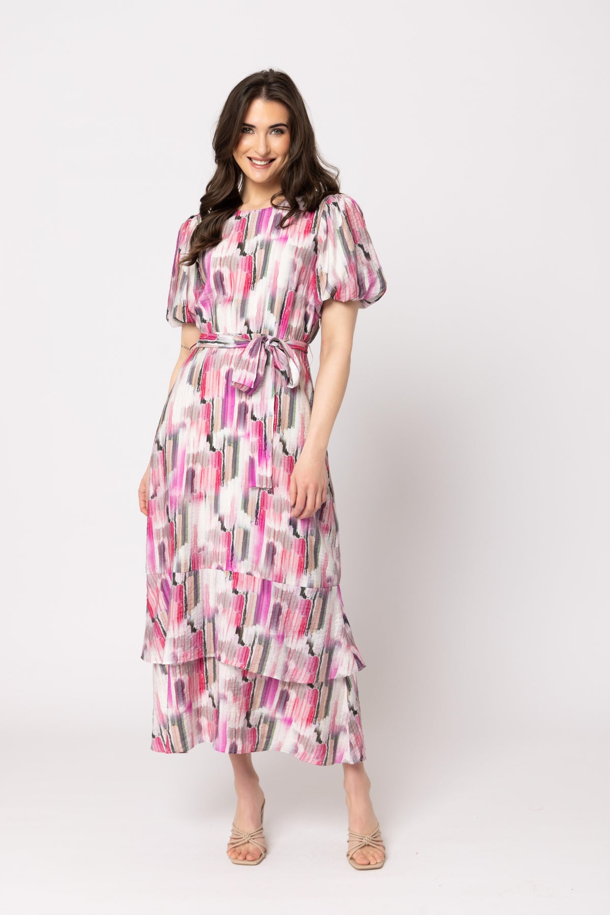 Senorita Dress Pink Iridescence