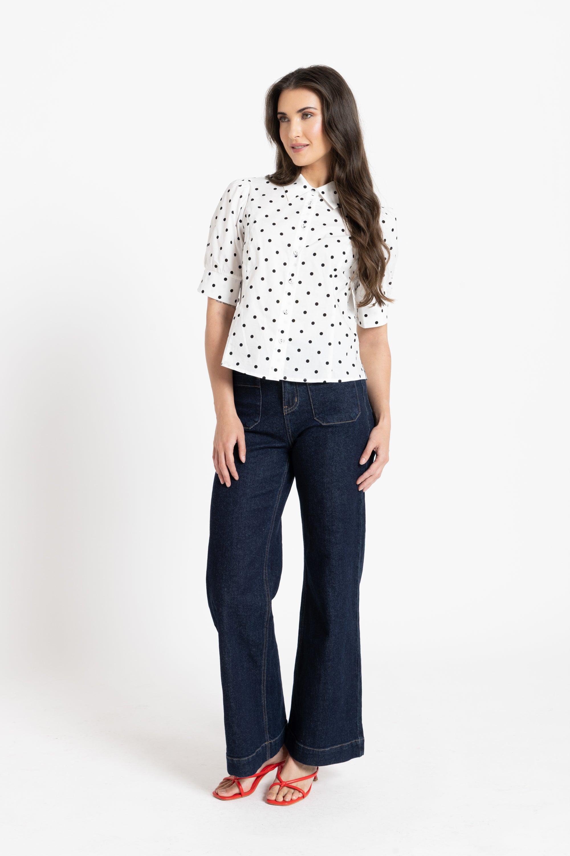 Dinner Date Shirt Vanilla Spot