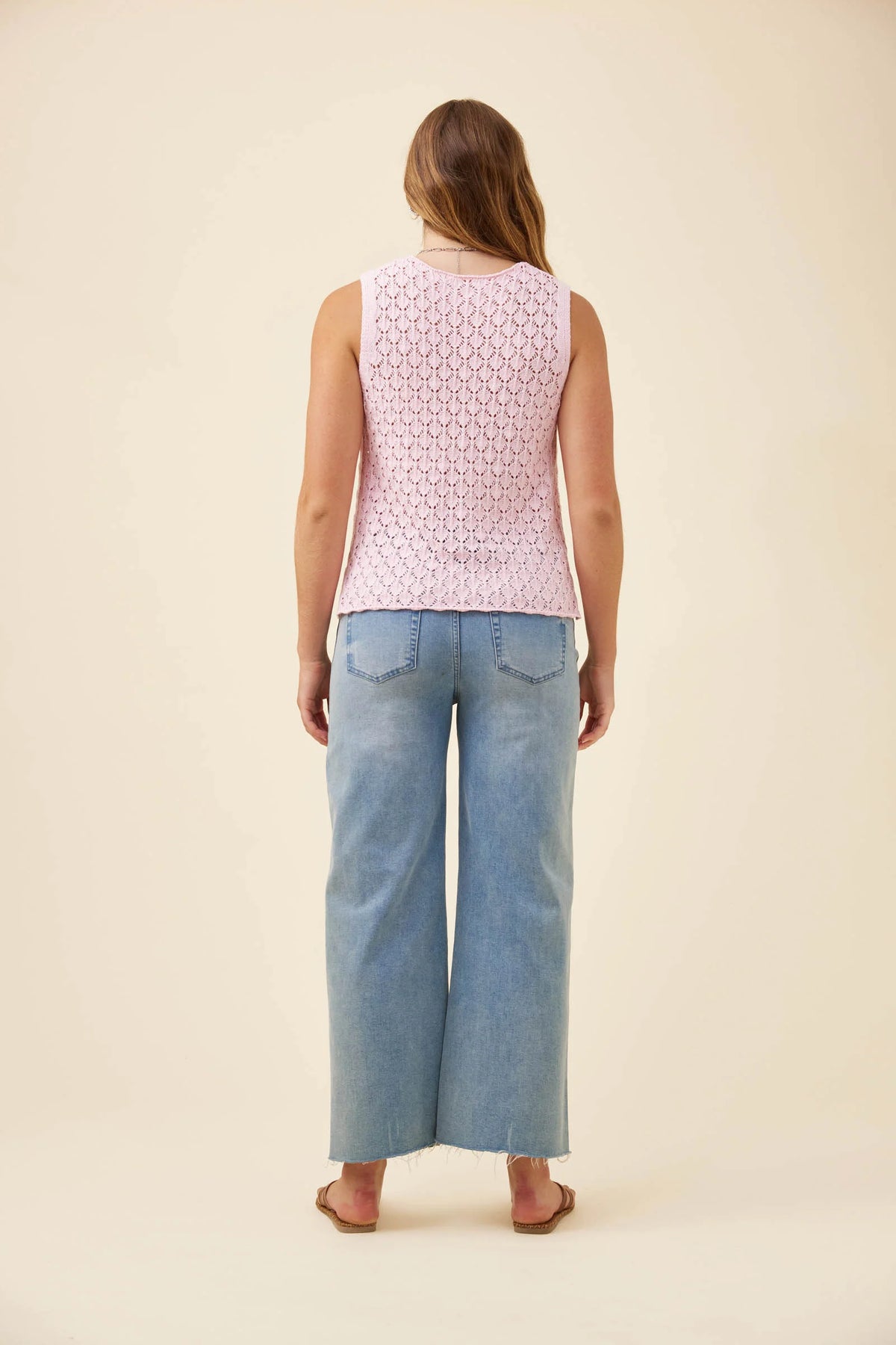 Mia Knit Top Light Pink