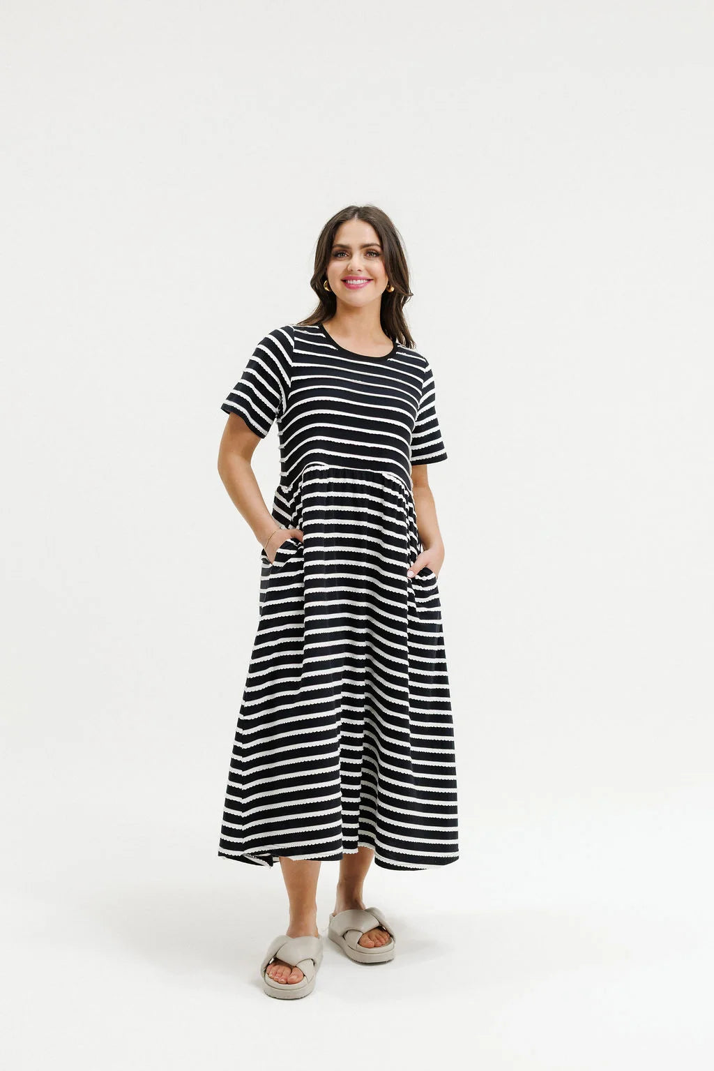 Carey Dress Sunday Scallop