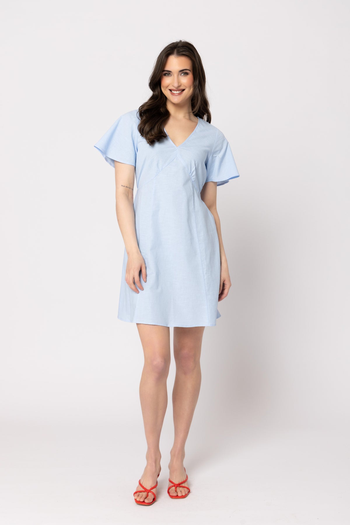 Celebrate Dress Sky Blue