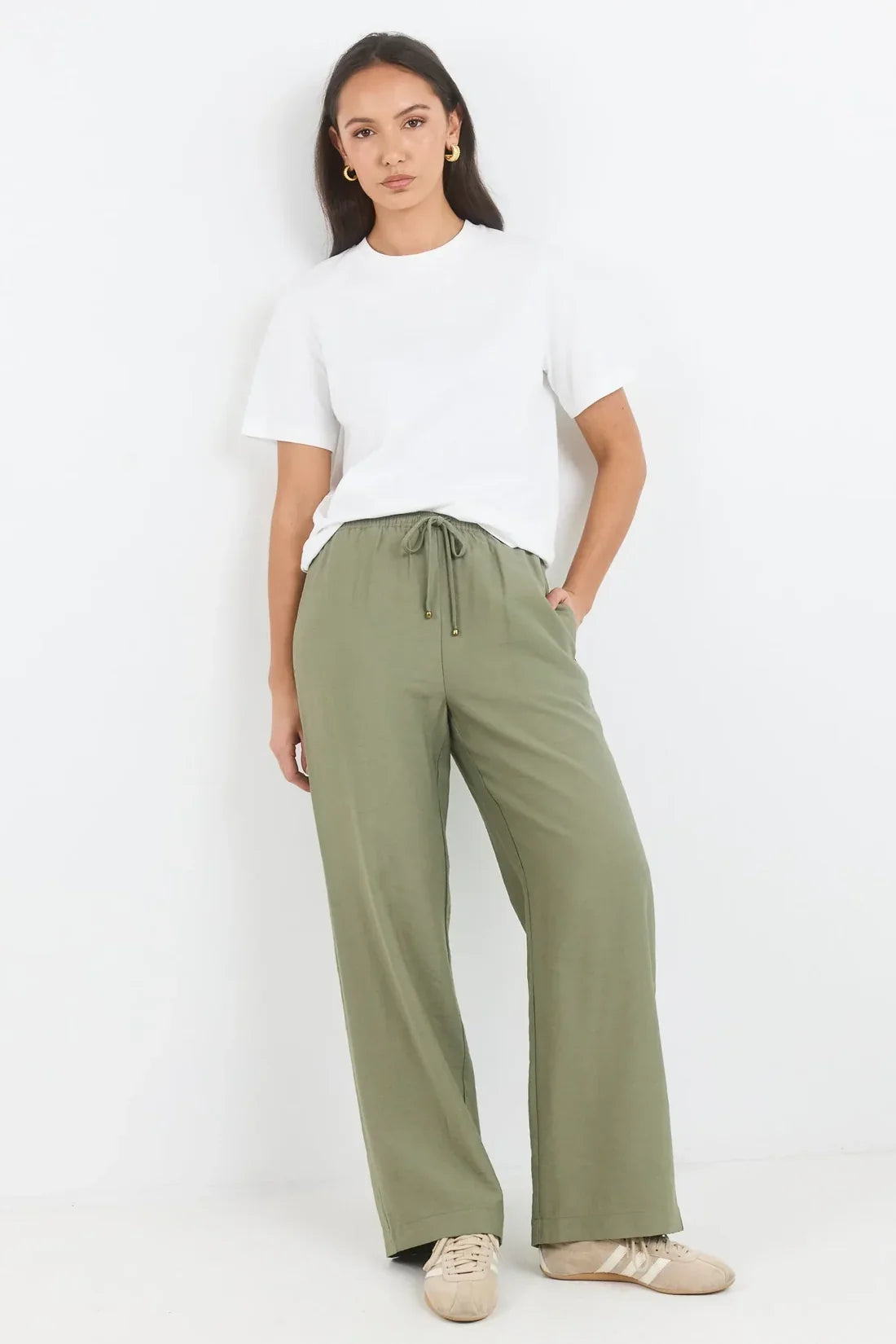 Perception Soft Khaki Pull On Pants