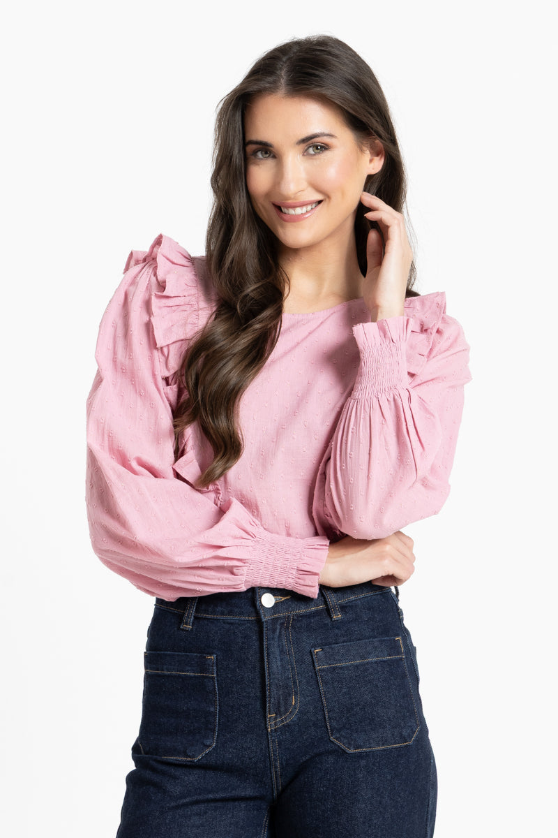 Resilient Top Pink Sparkle