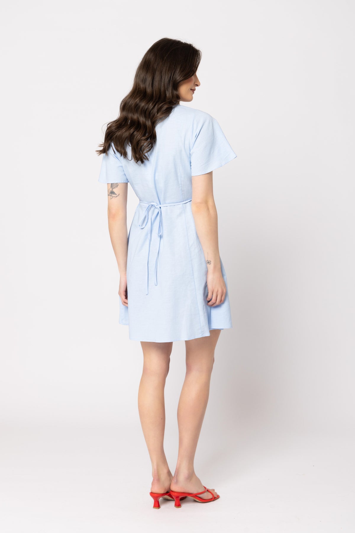 Celebrate Dress Sky Blue