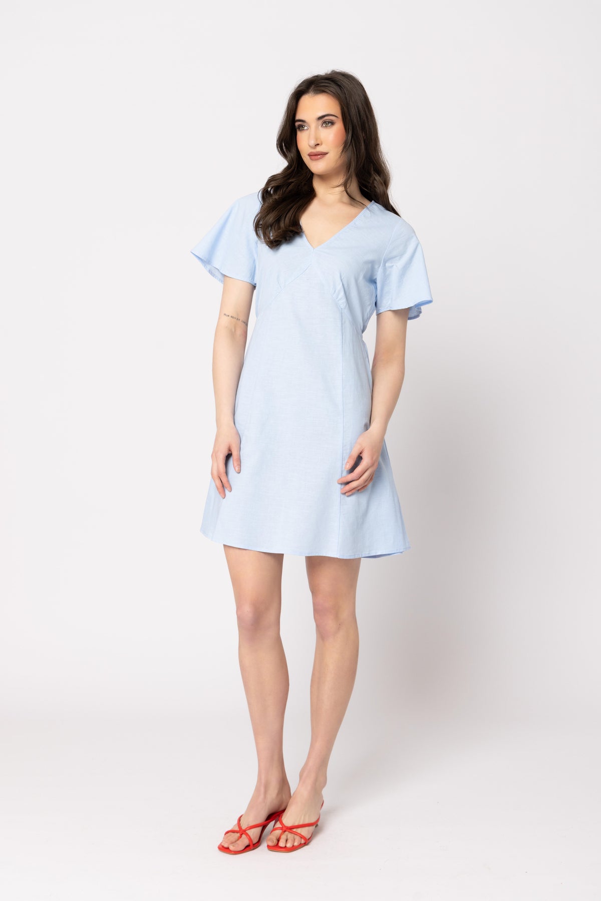 Celebrate Dress Sky Blue