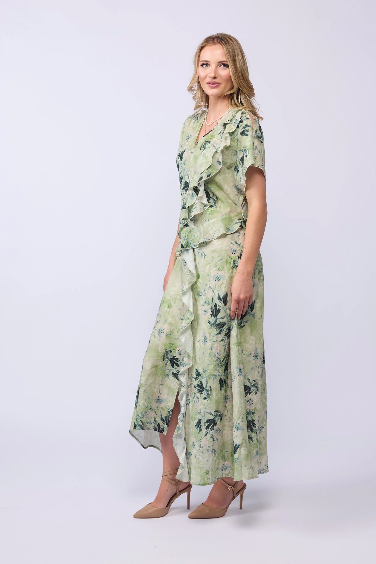 Breeze Dress Olive Leaf
