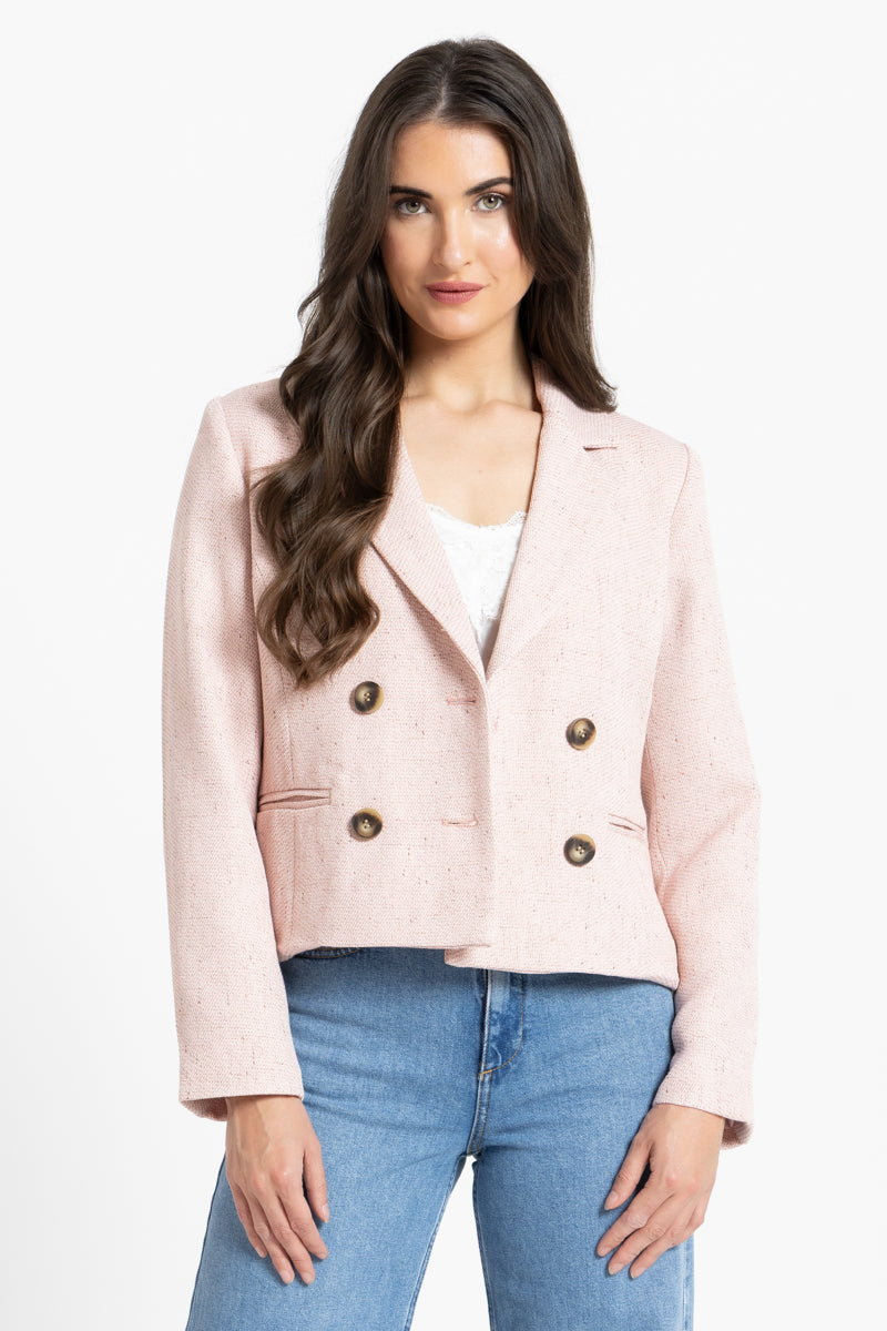 Audrey Blazer - Marshmallow