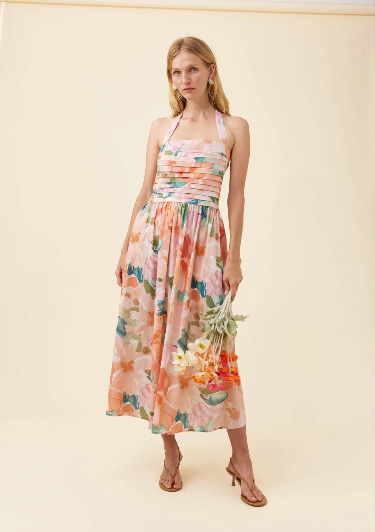 Rosa Tank Dress Floral