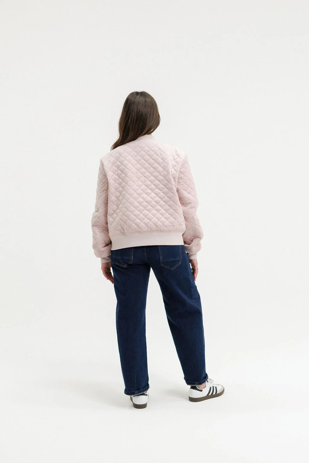 Wyld Bomber - Quilted Rose