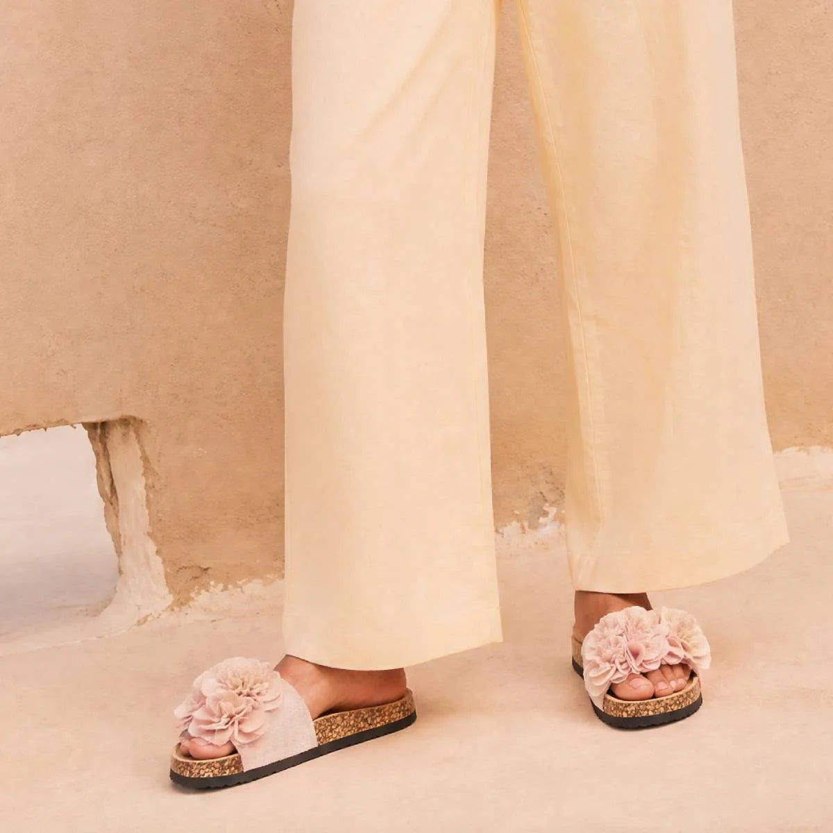 Corsage Sandal Natural