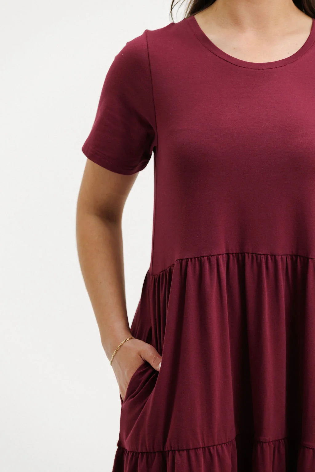 Kendall Dress Merlot