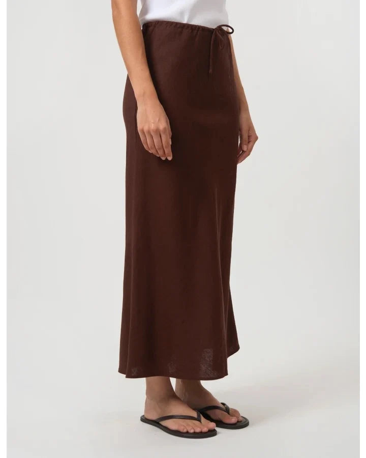 Brenda Skirt Chocolate