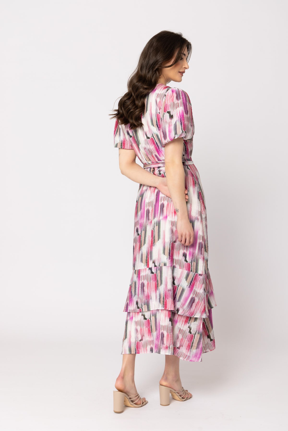 Senorita Dress Pink Iridescence