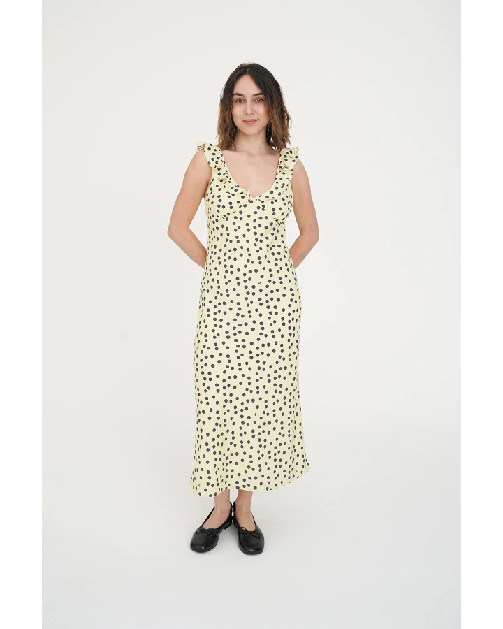 Rendezvous Midi Dress Butter