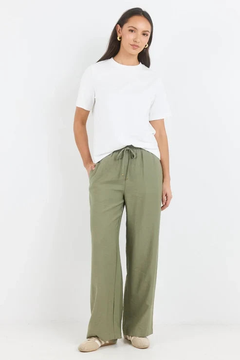 Perception Soft Khaki Pull On Pants