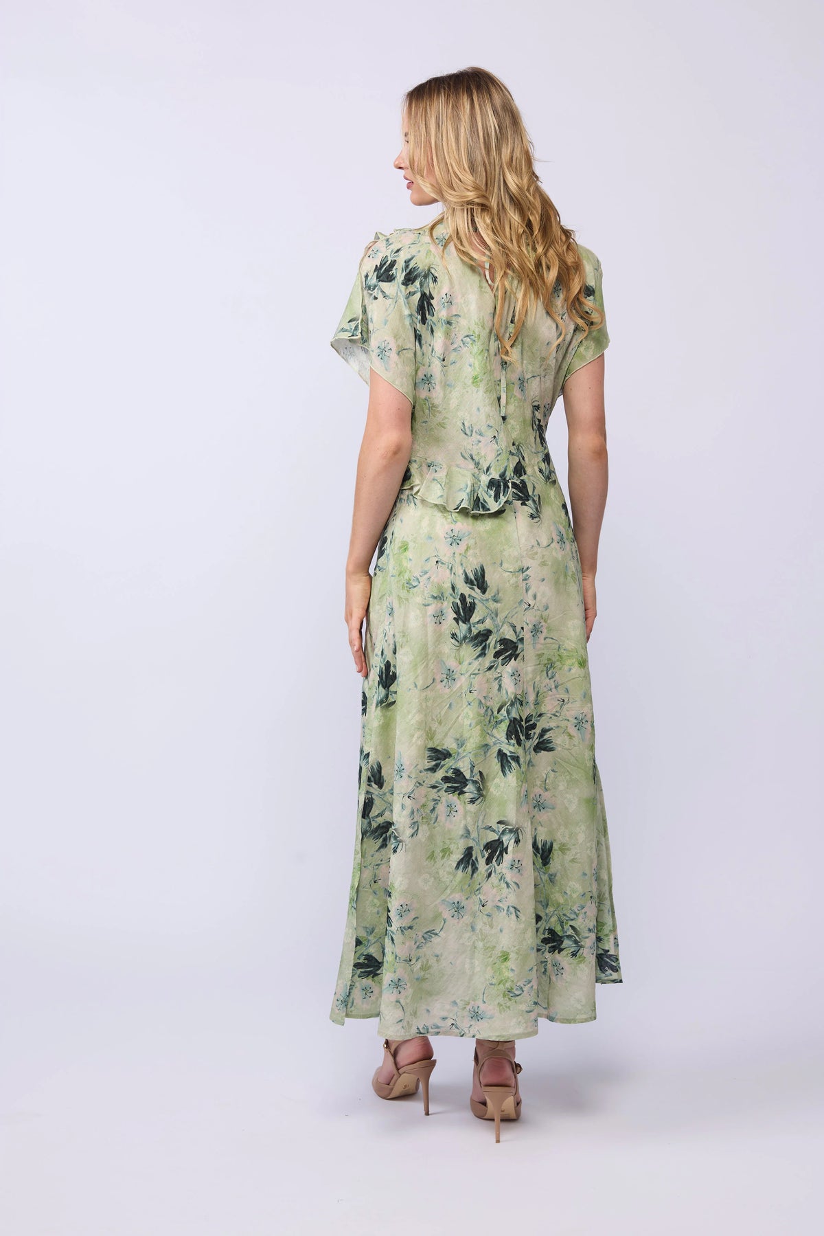 Breeze Dress Olive Leaf