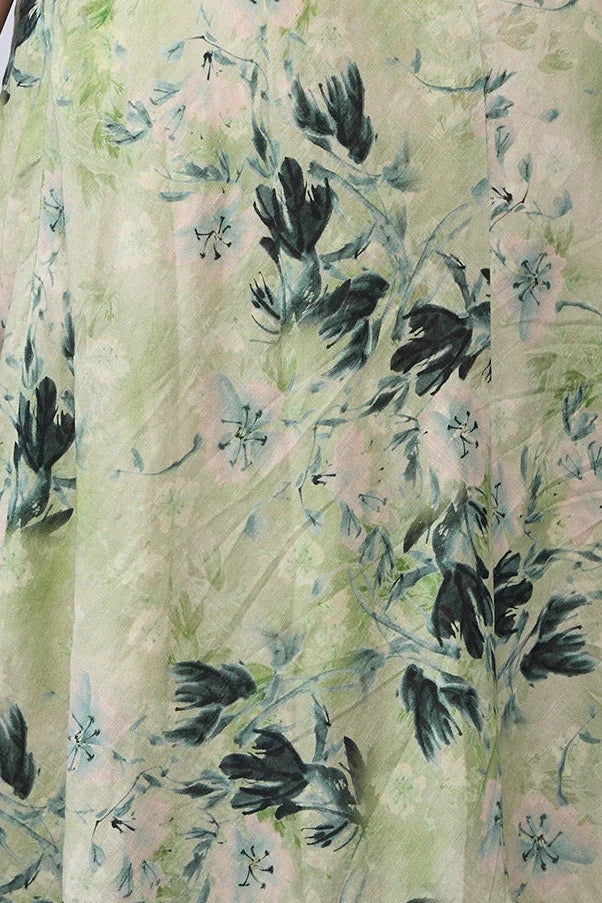 Breeze Dress Olive Leaf