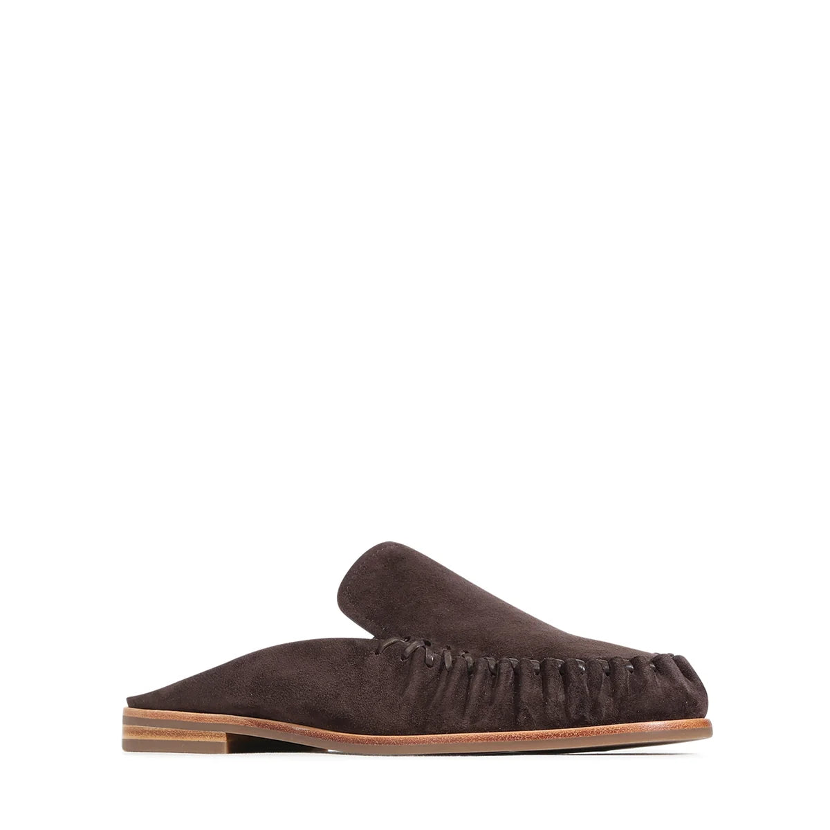 Mocc Cocoa Suede Mule