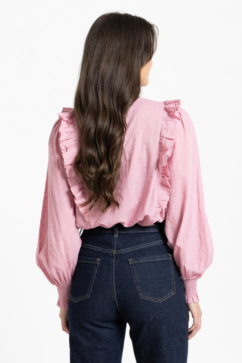 Resilient Top Pink Sparkle