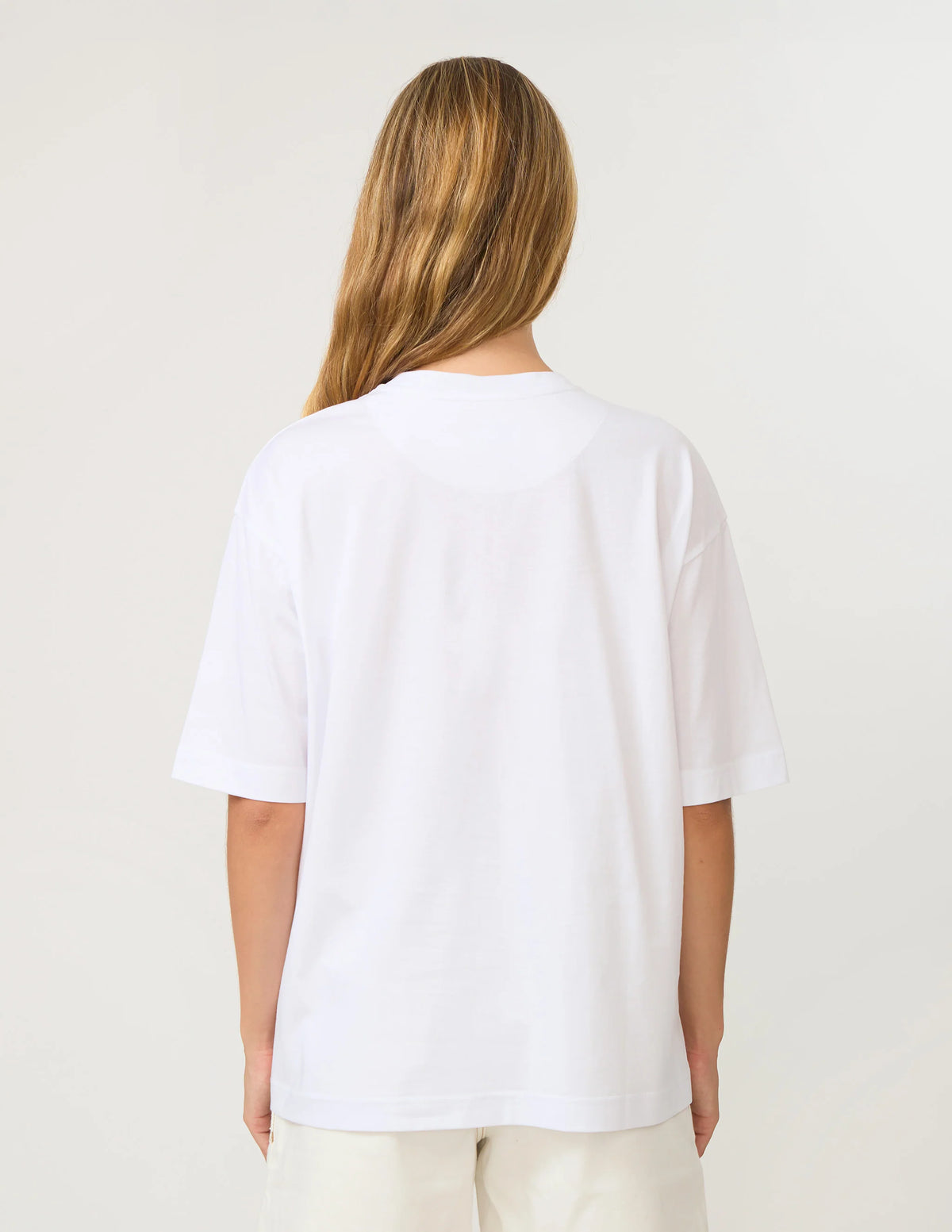 Porter Tee White Star Femme Leopard