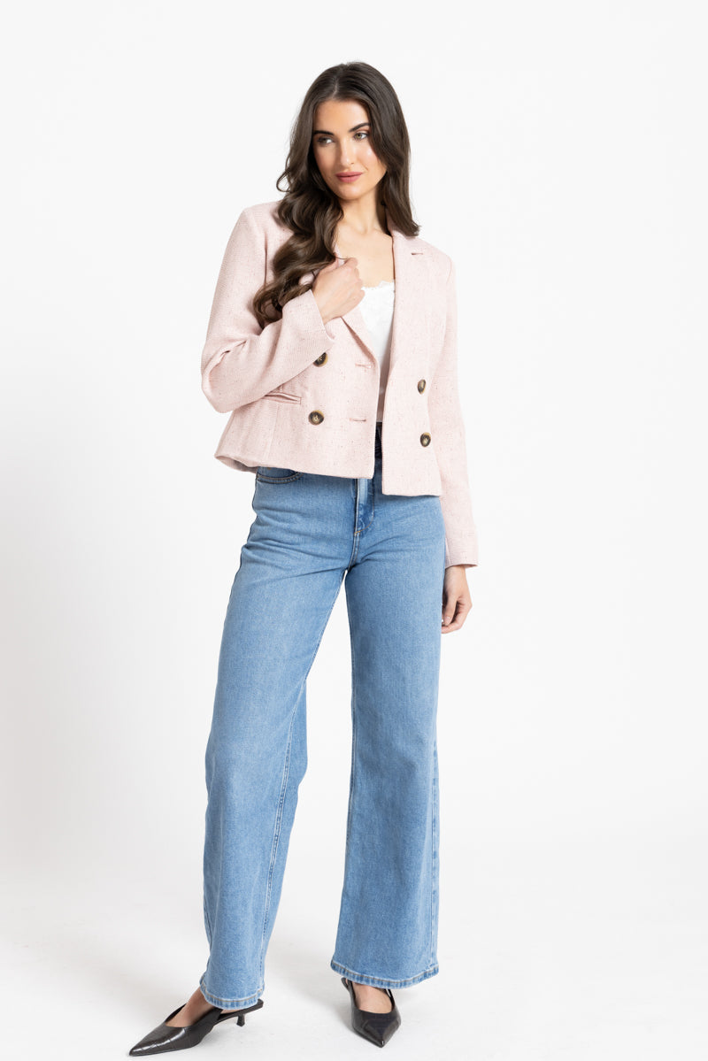 Audrey Blazer - Marshmallow