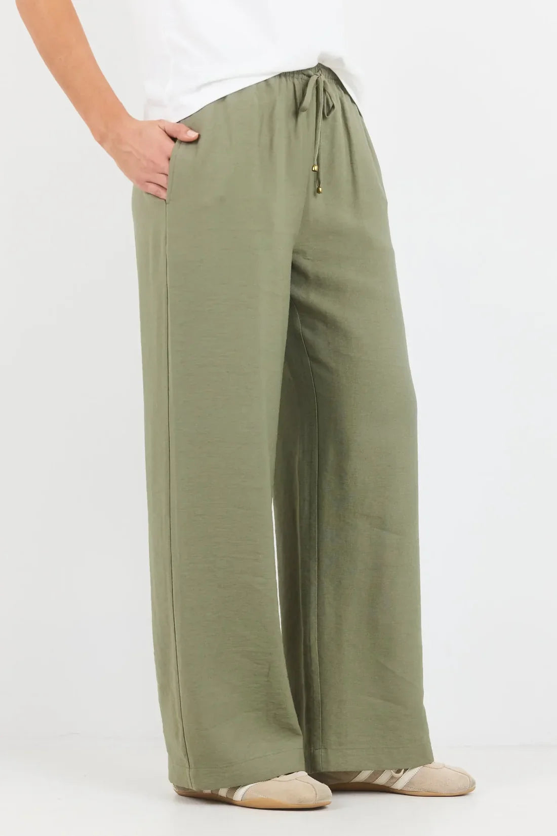 Perception Soft Khaki Pull On Pants