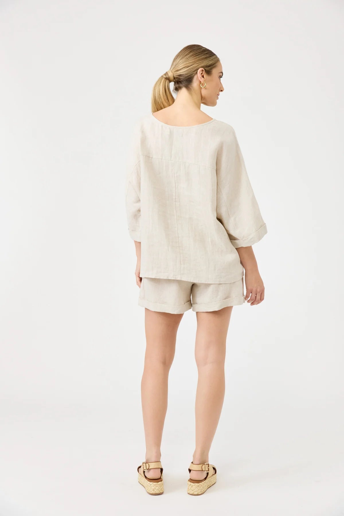 Studio Relaxed Top One Size Tusk