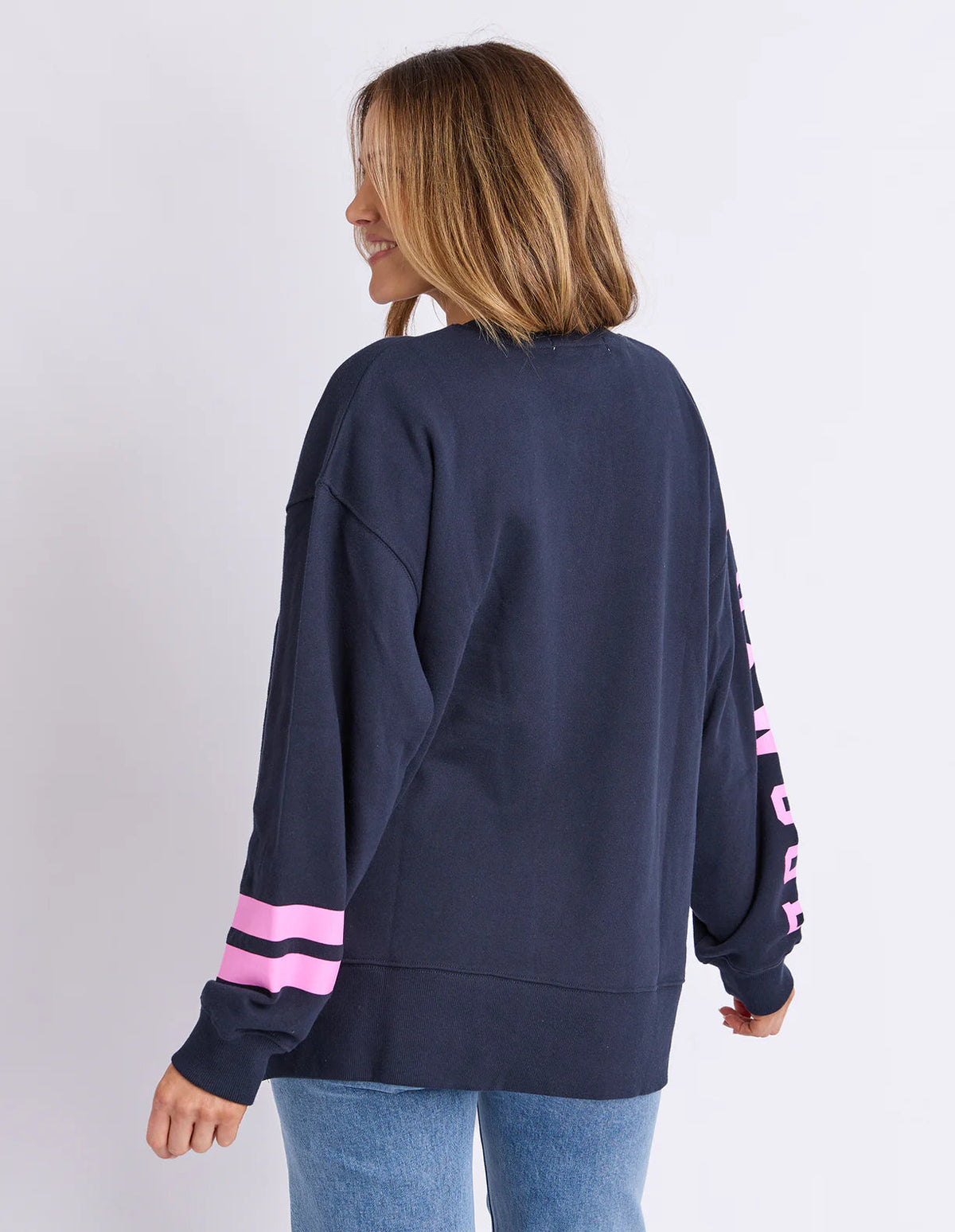 Origin Crew Navy with Pink