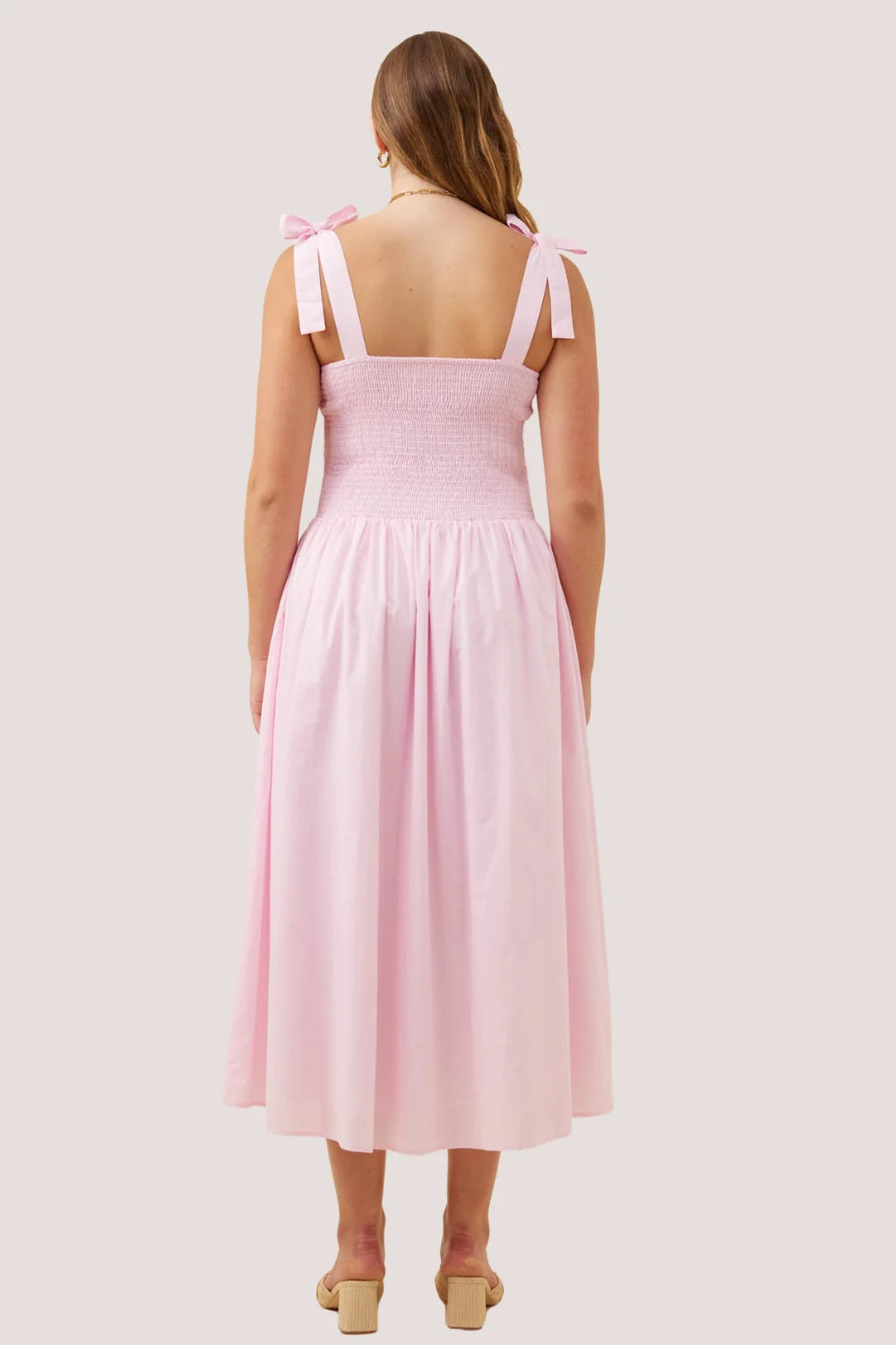 Rosa Tank Dress Light Pink