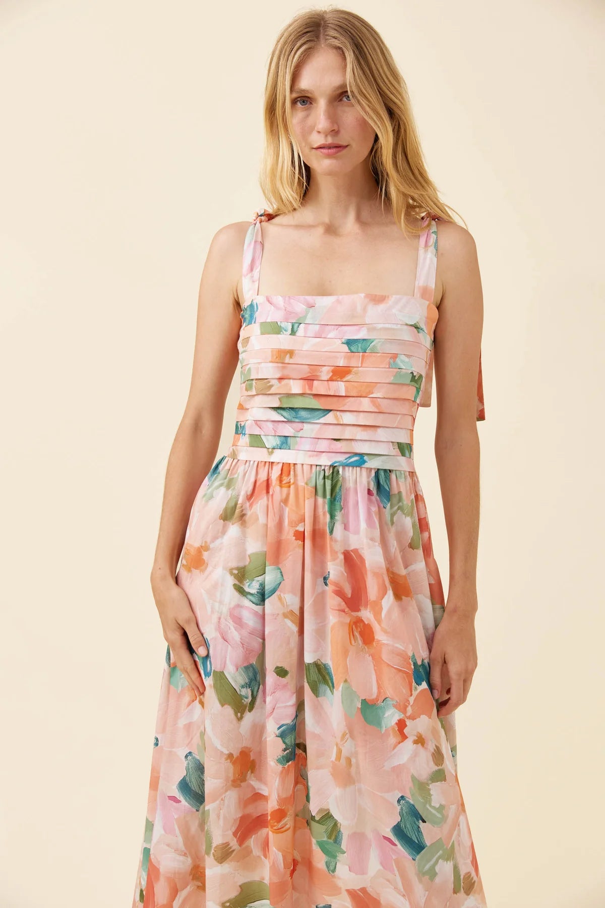 Rosa Tank Dress Floral