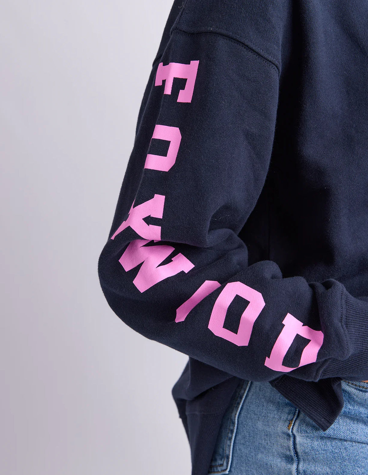 Origin Crew Navy with Pink