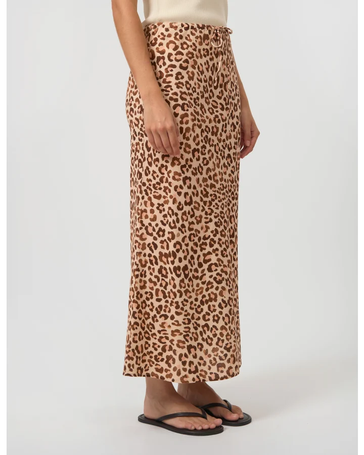 Brenda Skirt Femme Leopard